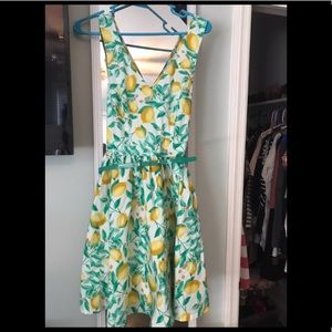 NWT Lauren Conrad lemon dress